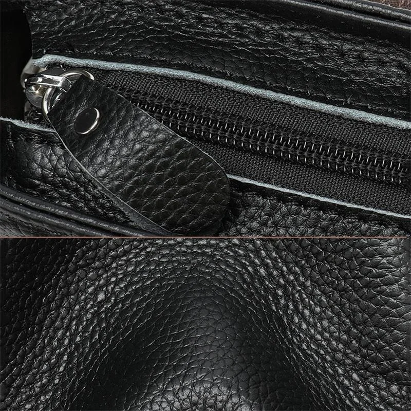 Grain Textured Style Organizational Layout Foldover Top Crossbody Sling Bag