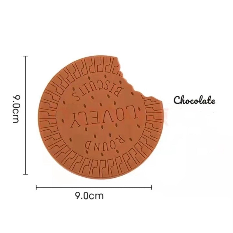New Cute Creative Portable Thickened Chocolate Biscuits Mini Notepad