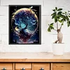 Moon Tree Of Life-11CT Stamped Cross Stitch 40*50cm/15.75*19.69in