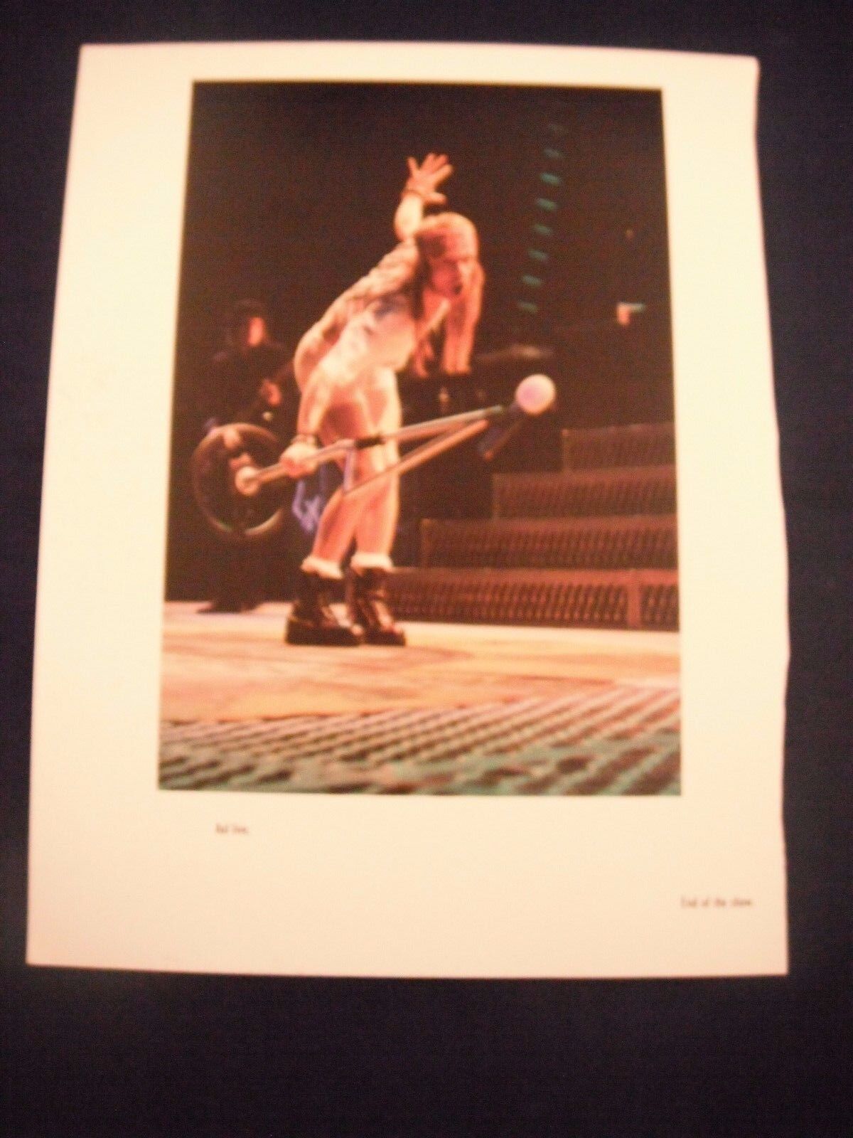 Guns N Roses GnR Live Coffee Table Book Photo Poster painting Page Axl Rose