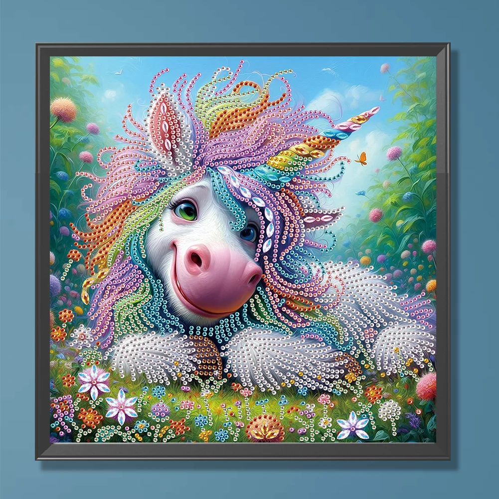 Diamond Painting - Partial Special Shaped Drill - Coffee Flower(Canvas|30*30cm)