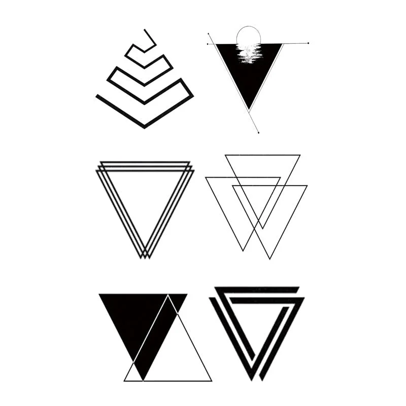 Waterproof Temporary Tattoo Stickers Butterfly Tiger Feather Design Tattoo Children Black Body Art Fake Tattoos for Men Women