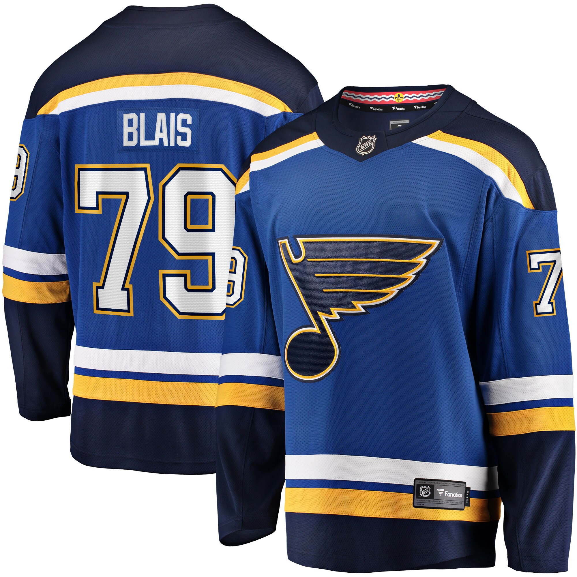 Sammy Blais St. Louis Blues Fanatics Home Breakaway Jersey – Blue mysite