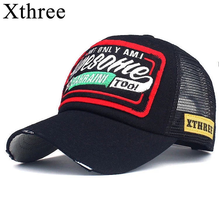 Summer Baseball Cap Embroidery Mesh Cap Hats For Men Women Snapback Gorras Hombre hats Casual Hip Hop Caps Dad Casquette