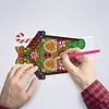 DIY Diamond Painting LED Light Sign-Christmas house