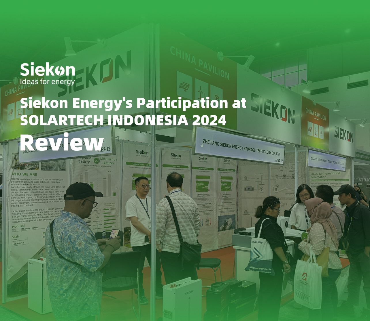 Review| Siekon Energy’s Participation At The Solartech Indonesia 2024