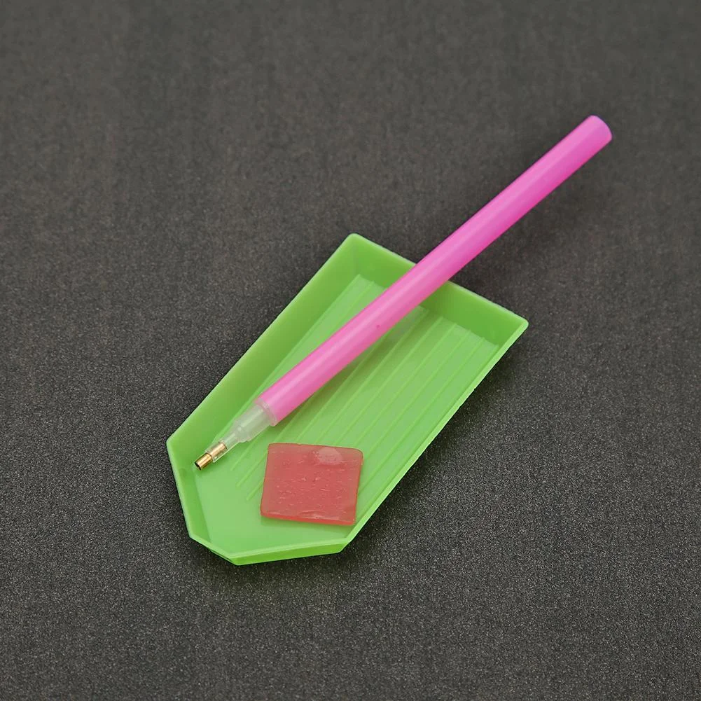 DIY Full Drill Special Shape Diamond Painting Datura Clock Cross Stitch