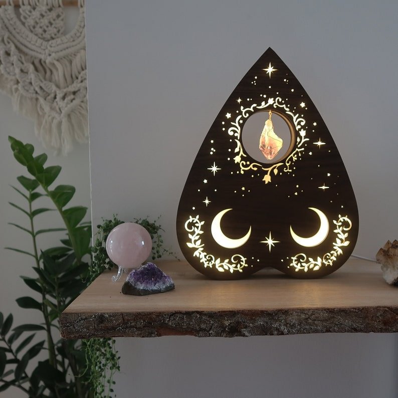 💡2023 New Year Sale🌙Planchette Art Heart Night Light