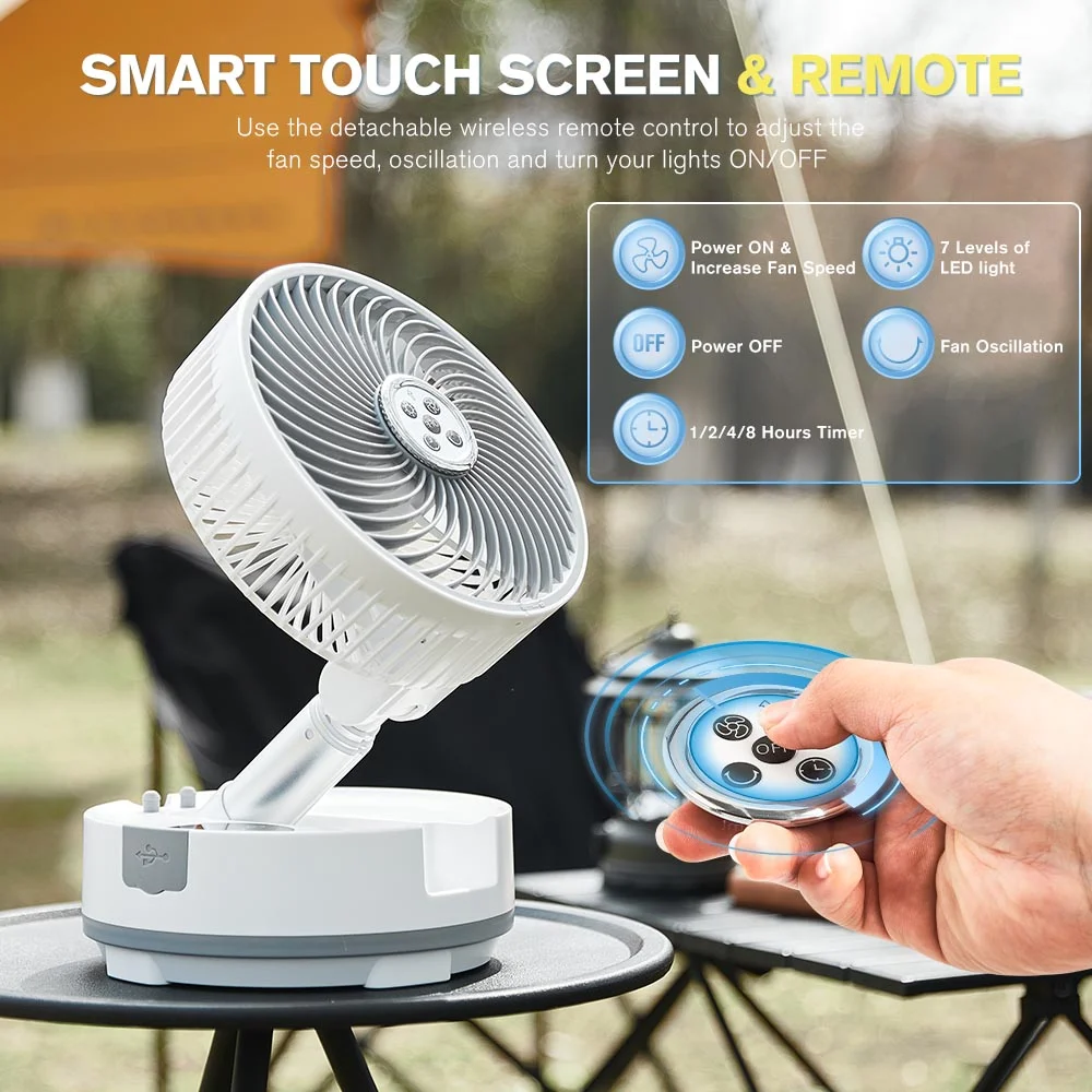 SAKER&reg; Portable Folding Fan