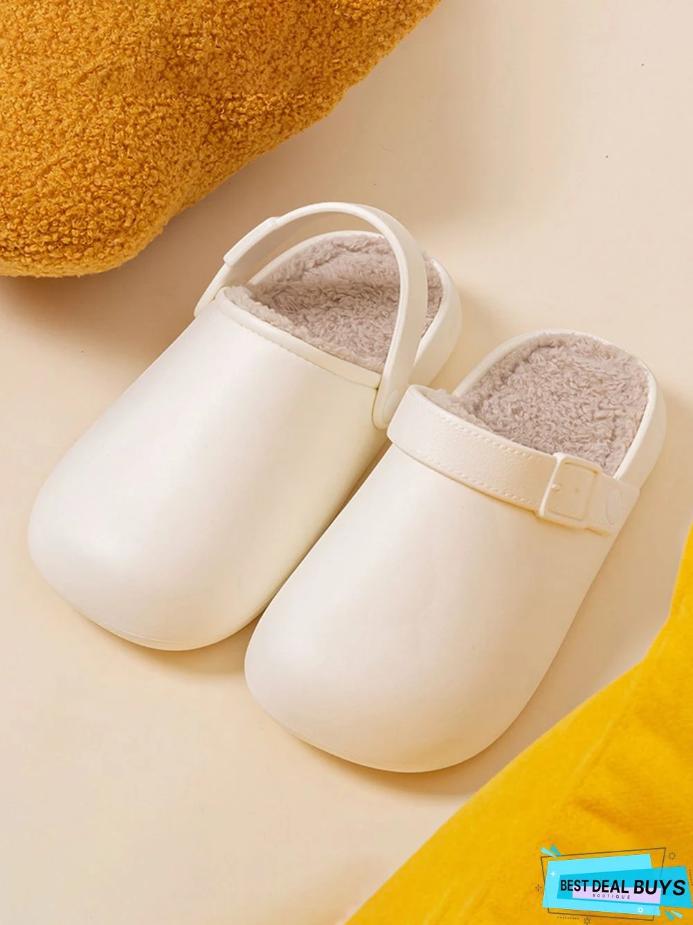 Waterproof Casual Winter Warm Lined Eva Sandals