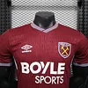 2025/2026 Player Version West Ham United Home Football Shirt 1:1 Thai Quality