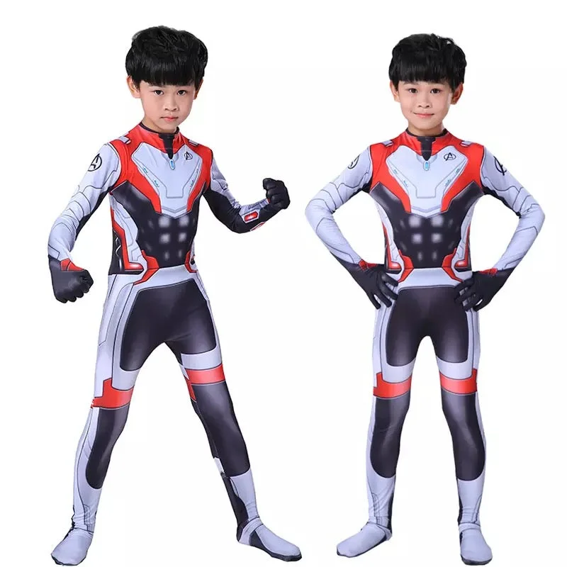 Toddler Kids Endgame Quantum Cosplay Costume
