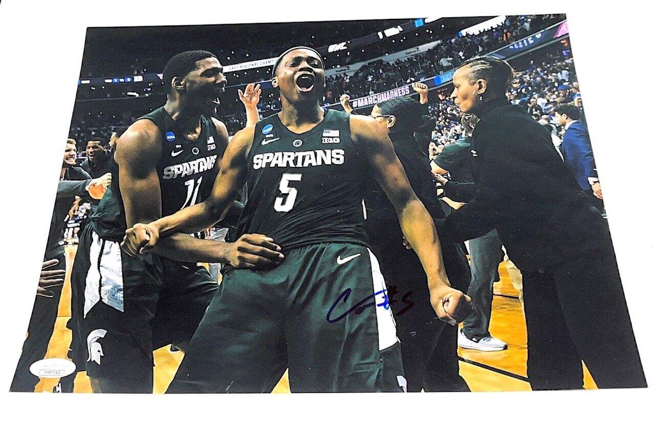 CASSIUS WINSTON HAND SIGNED AUTOGRAPHED 11X14 BASKETBALL Photo Poster painting MS WITH JSA COA 2