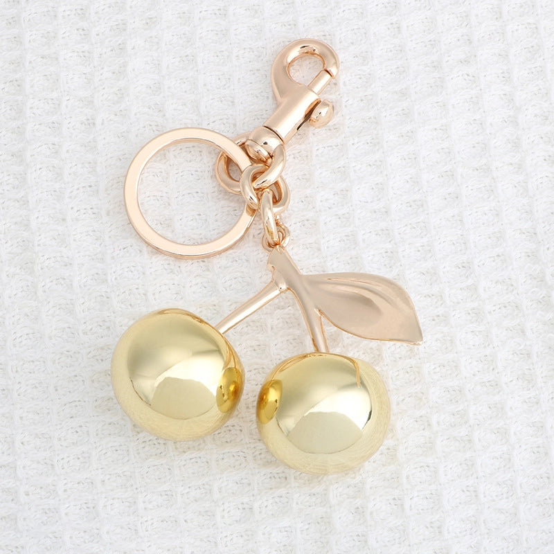 Zinc Alloy Cherry Bag Charms