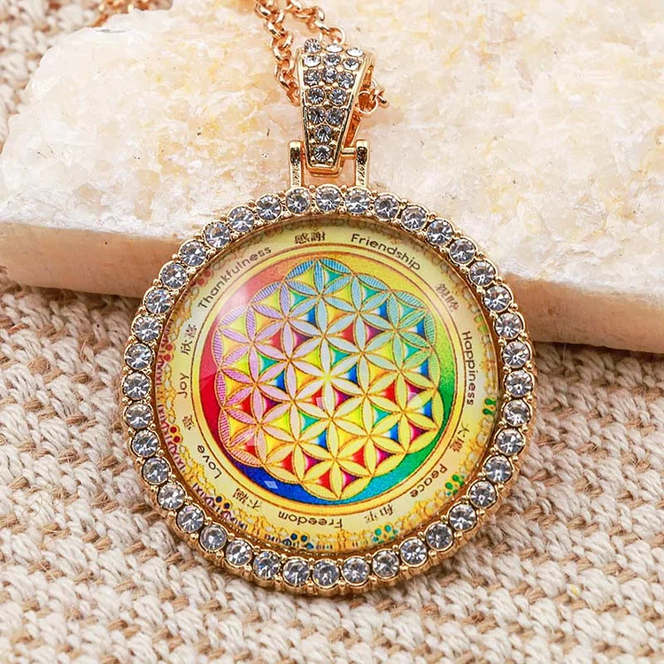 Flower Of Life Protection Necklace