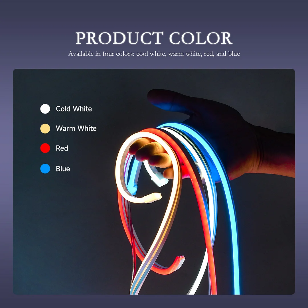 Car modified trunk LED light strip