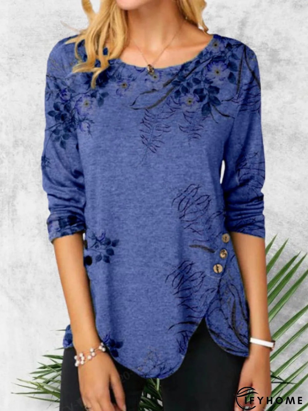 【Top Rated】Casual Women Vintage T-shirt | IFYHOME