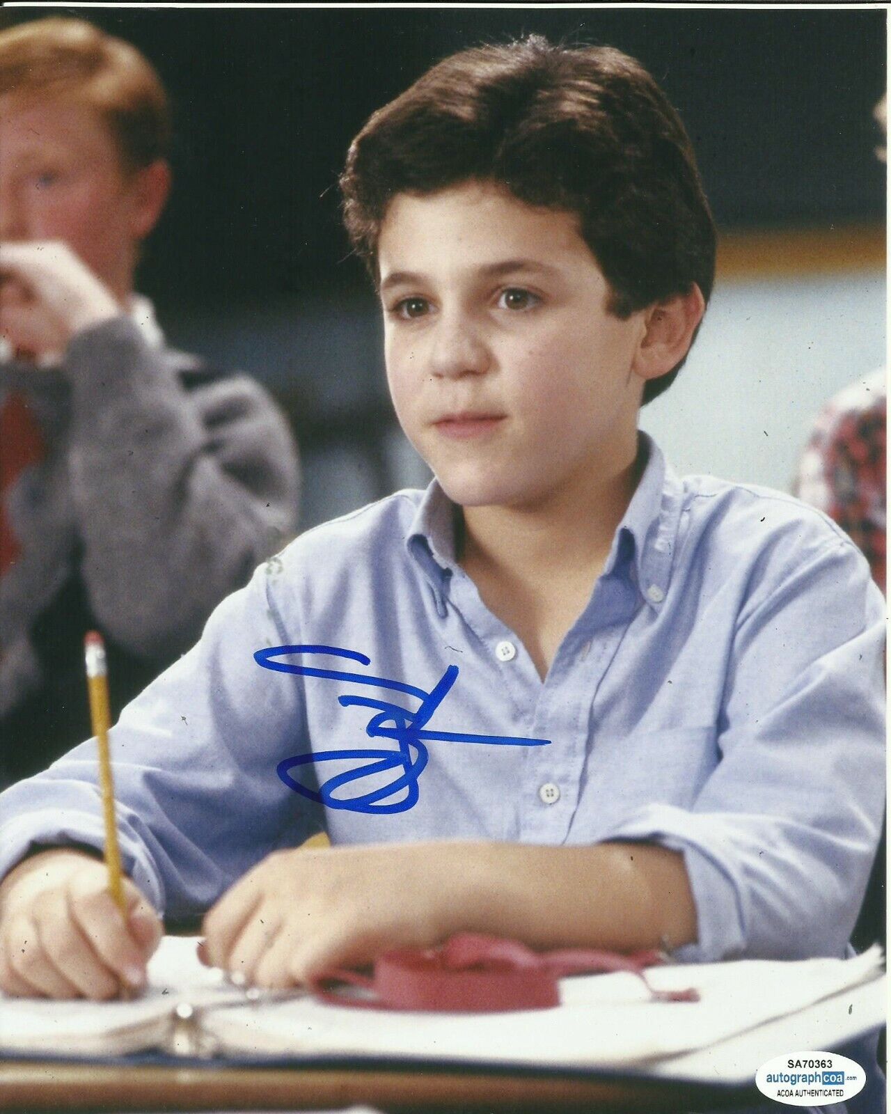 FRED SAVAGE SIGNED THE WONDER YEARS Photo Poster painting UACC REG 242 (4) ALSO ACOA CERTIFIED