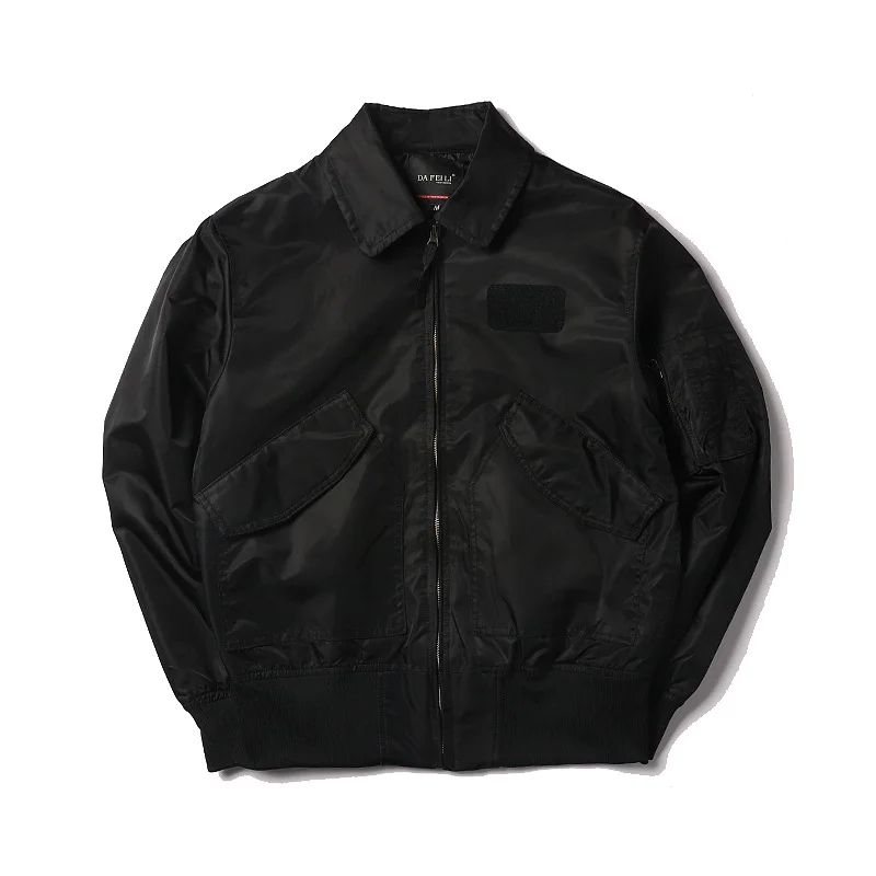 Men's Uniform CWU-45P Pilot Jacket Baseball Jacket Adjustable Waist Men's Spring Fall Jacket