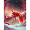 Diamond Painting -5D Full Round Drill Snow God Bird