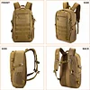 12L/ 15L/ 20L/ 30L Mini Rucksack Taktisch Wanderrucksack Molle Schultasche Wasserabweisend Daypack Milit&auml;risch Schulrucksack Studenttasche Unitasche Sporttasche Laptoptasche f&uuml;r Outdoor Sport