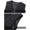 22 Heating Zones Electric Heated Vest USB V Neck Thermal Clothes for Outerwear