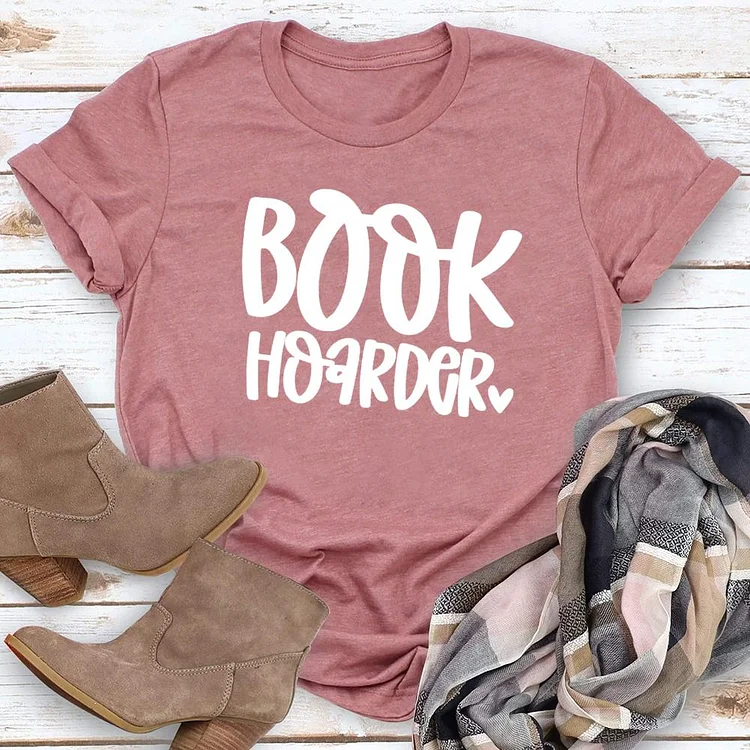Book Hoarder T-shirt Tee-03195-Annaletters