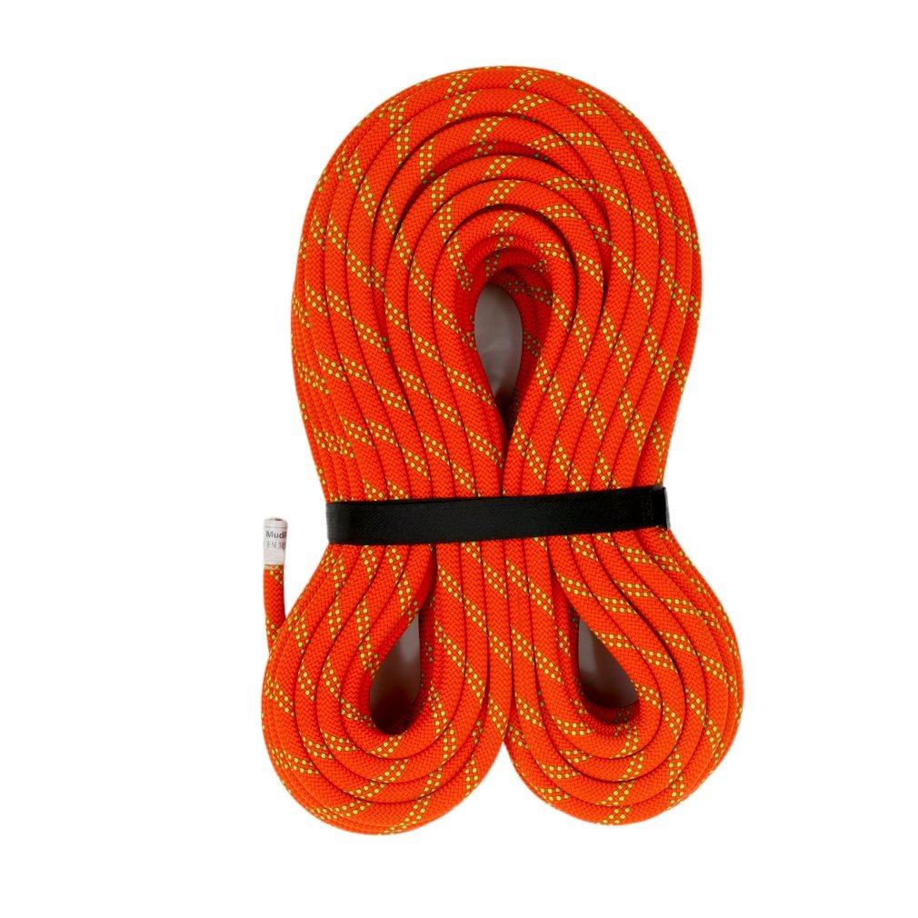 MudFog Nylon Kernmantle Static Rope 10.5mm - 150ft(45m), 200ft(60M), 300ft(90M) for Rock Climbing, Rappelling, Canyoneering, Rescue, Hauling and Mountaineering - UIAA Certified
