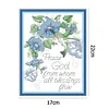 Flower Bird - 14CT Stamped Cross Stitch Kit(22x17cm)