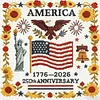 250th Anniversary US Independence-Partial 11CT Stamped Cross Stitch 36*36cm tapestrymarket