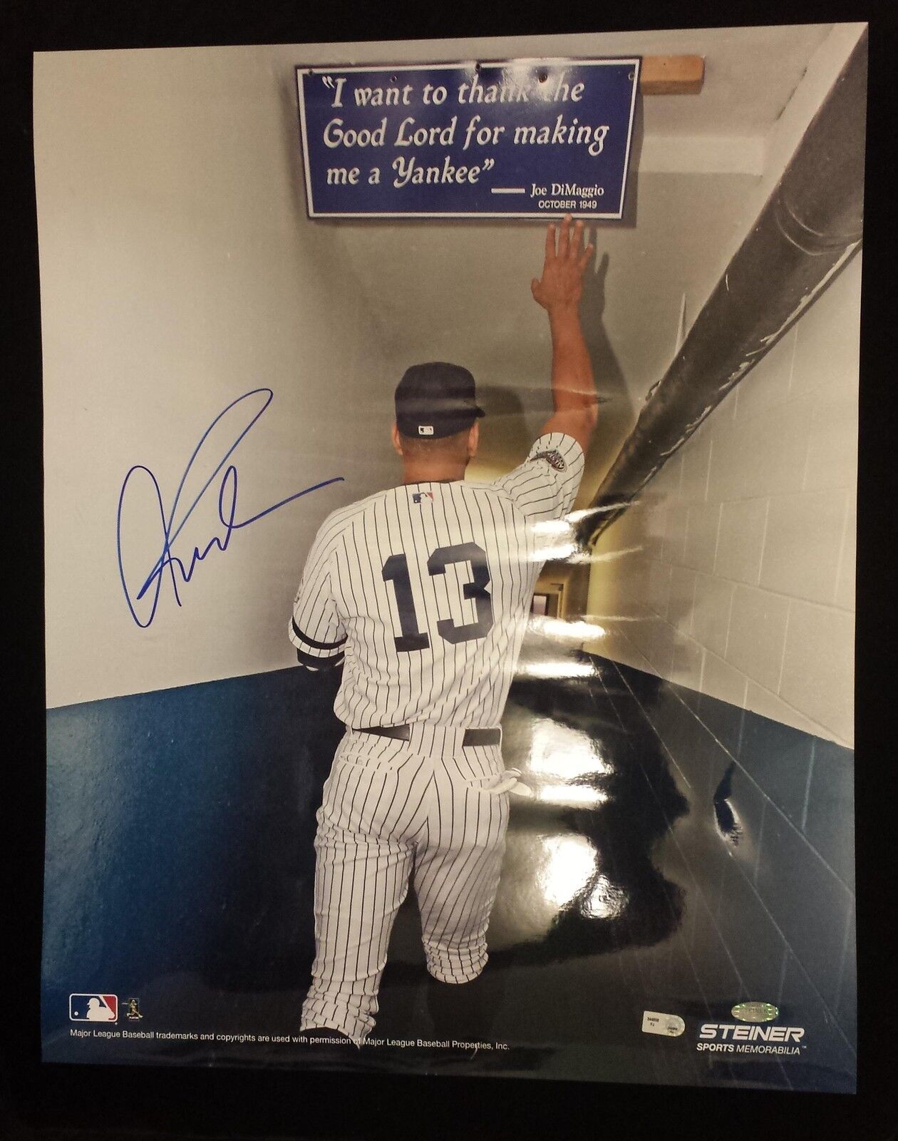 Alex Rodriguez 11x14 Photo Poster painting Signed Autographed Auto COA Steiner Sports Yankees