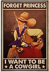 (Multi Style)Cowgirl - Vintage Metal Signs - 20*30cm/30*40cm - Western