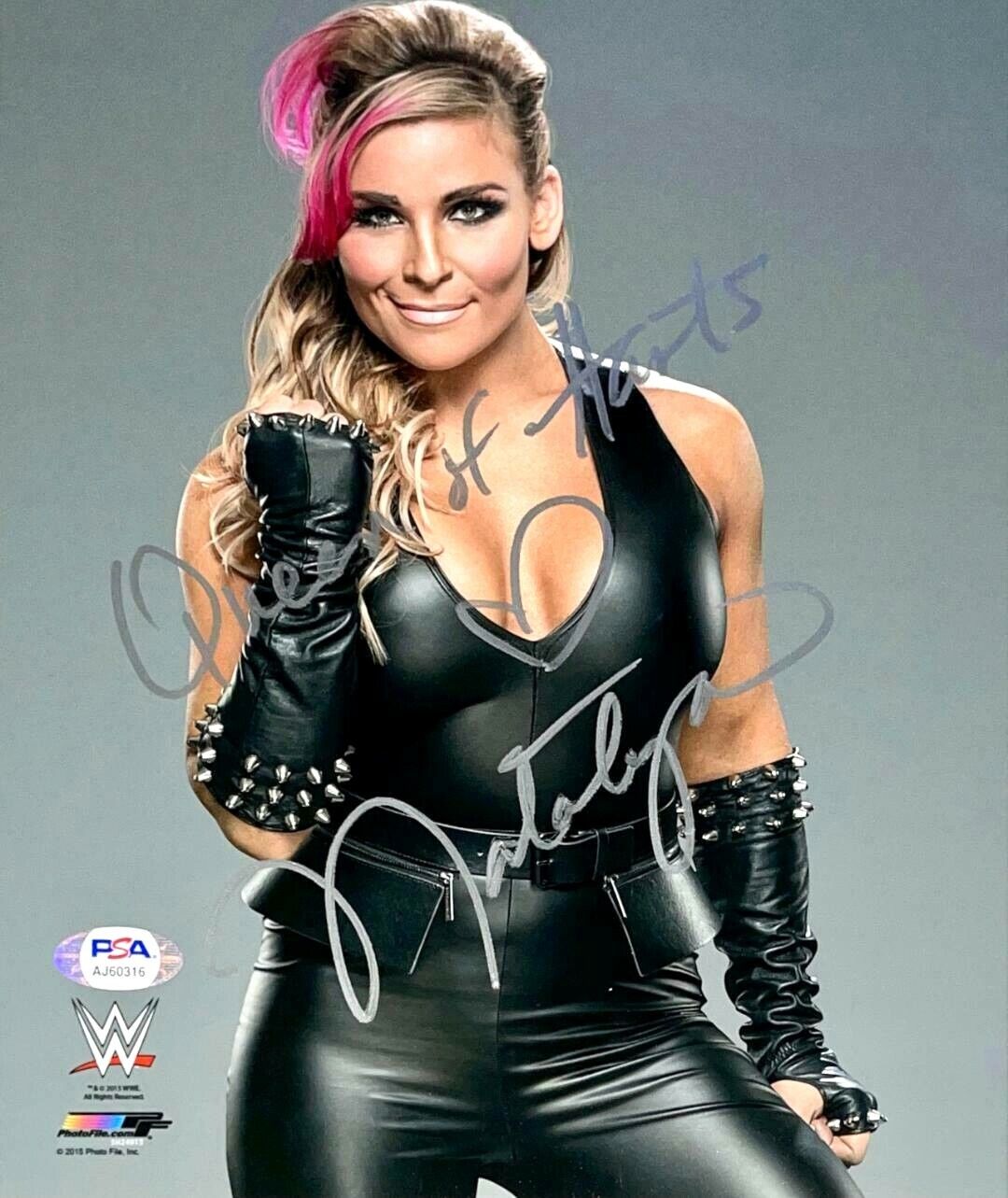 WWE NATALYA HAND SIGNED AUTOGRAPHED 8X10 Photo Poster painting WITH PROOF AND PSA DNA COA 9