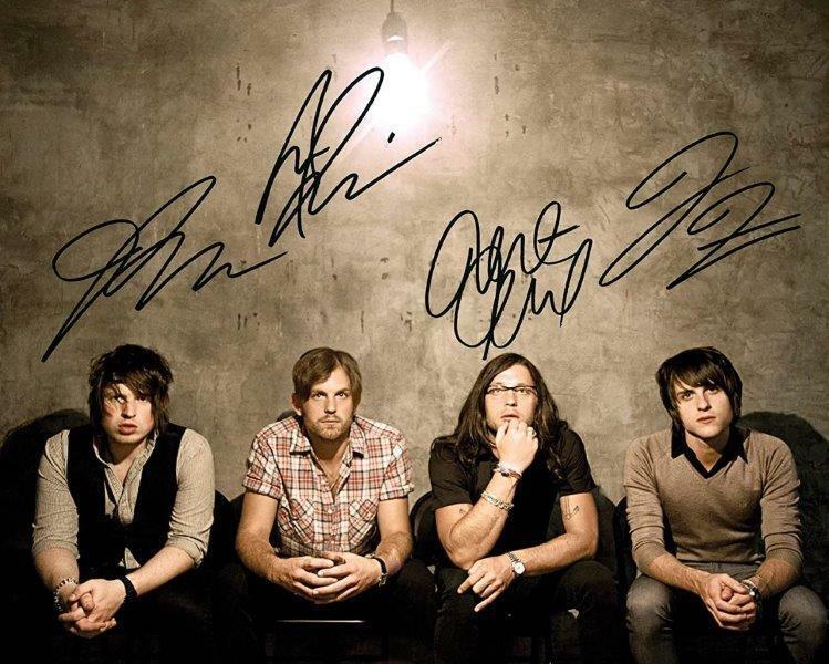 REPRINT - KINGS OF LEON Autographed Signed 8 x 10 Photo Poster painting Poster Man Cave