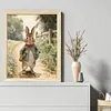 Rabbit Full Stamped Cross Stitch 11CT 3-Strand 40x50cm