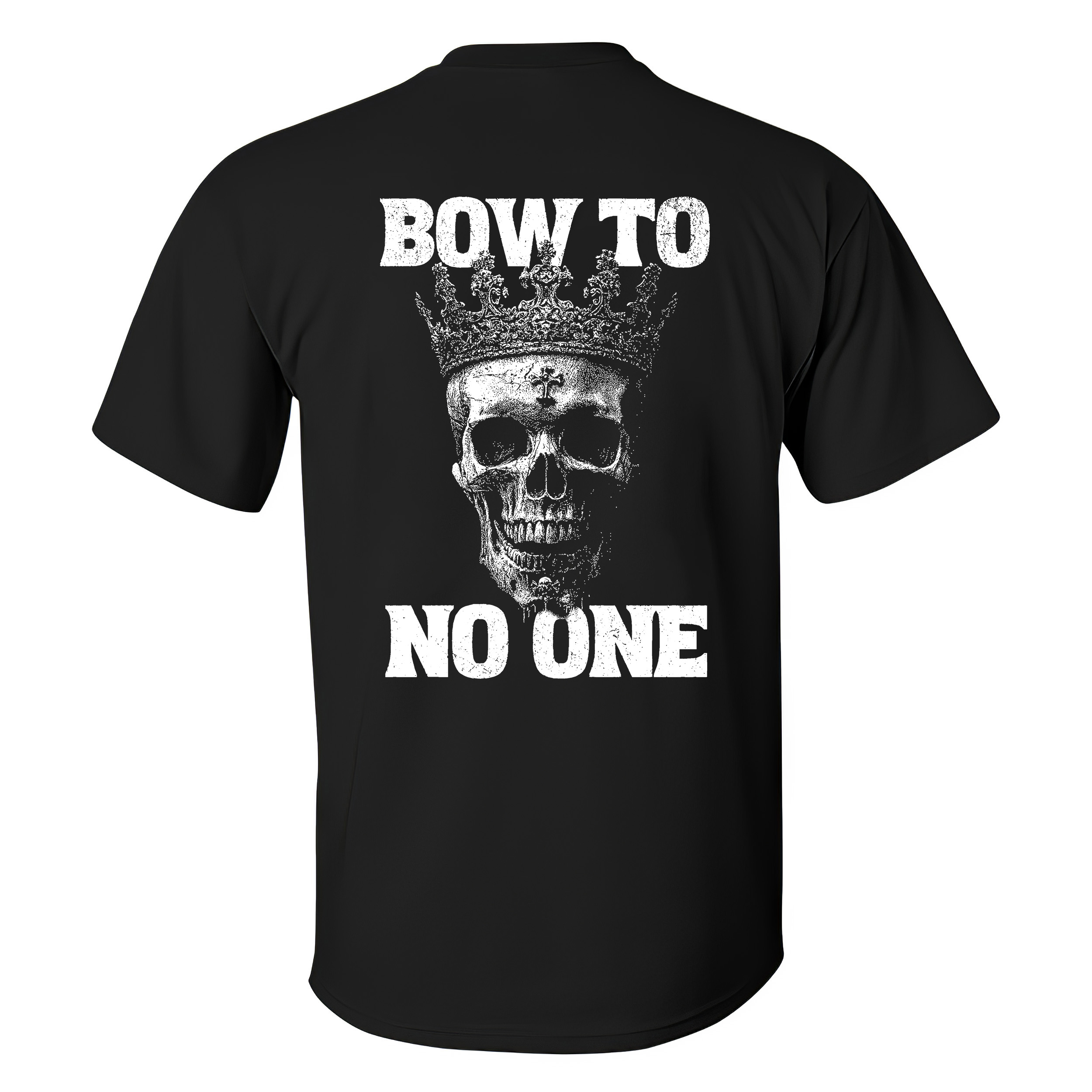 Bow To No One Skull T-shirt - Livereid