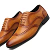 New men's large size fashion leather shoes