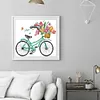 Romantic Bike - 14CT Stamped Cross Stitch 27*21cm/10.63*8.27in(Brand) tapestrymarket