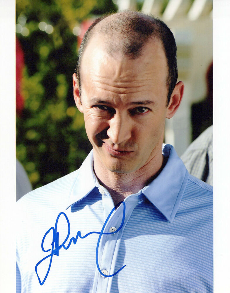 J.P. Manoux head shot autographed Photo Poster painting signed 8x10 #2