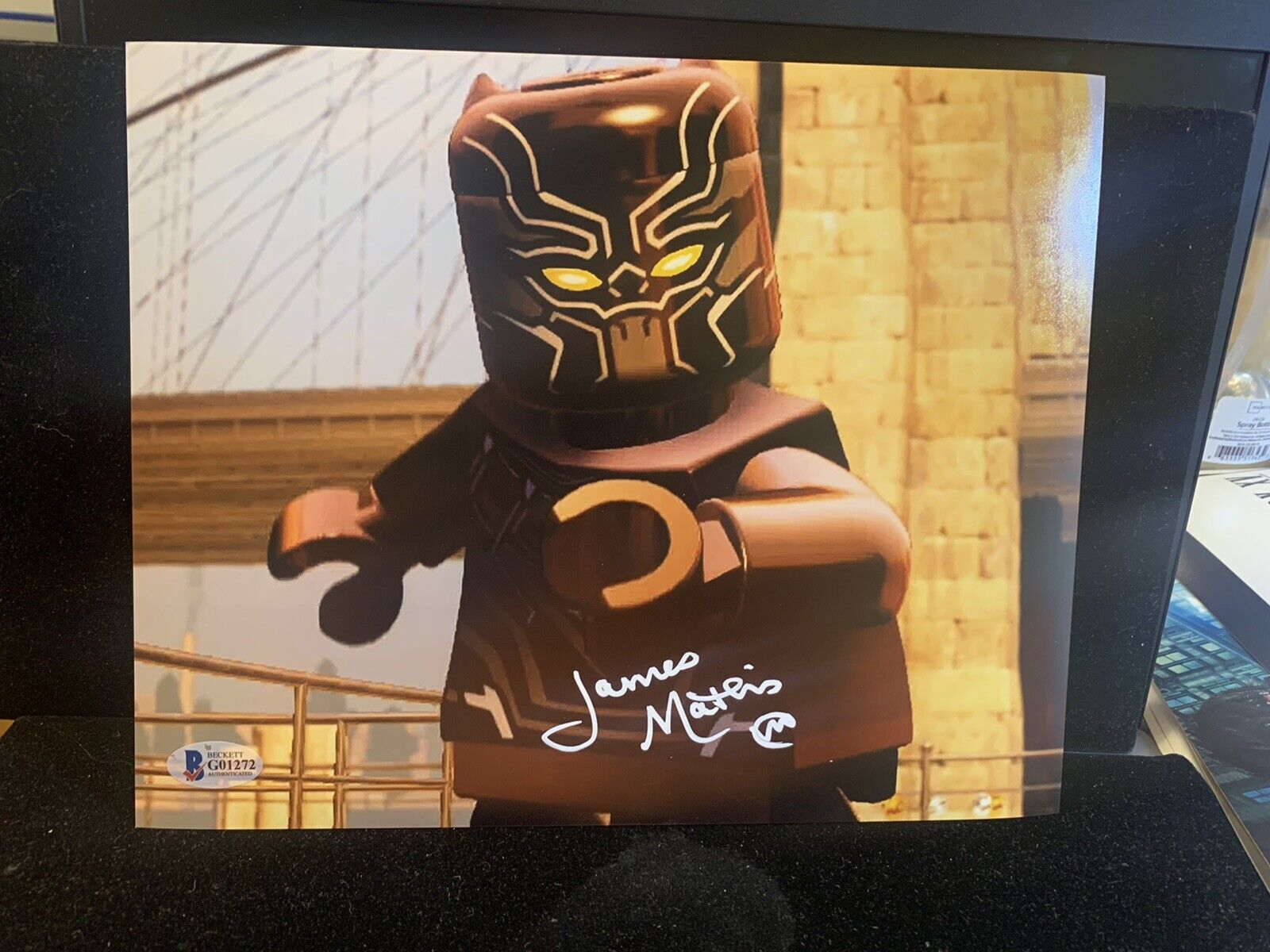 James Mathis III Signed Autographed Black Panther 8x10 Photo Poster painting Beckett COA D3