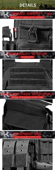 yakeda lightweight JPC body armor MOLLE shooting hunting Waterproof Buletproof plate carrier army tactical vest chaleco tactico