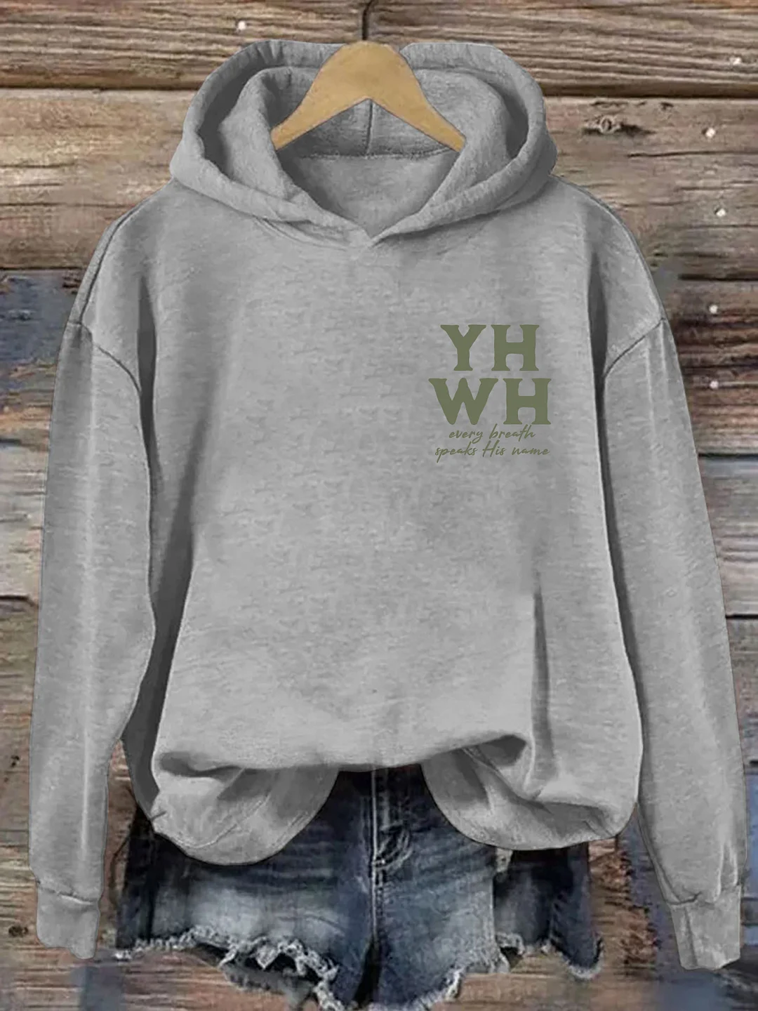 Yhwh Lungs Christian Hoodie