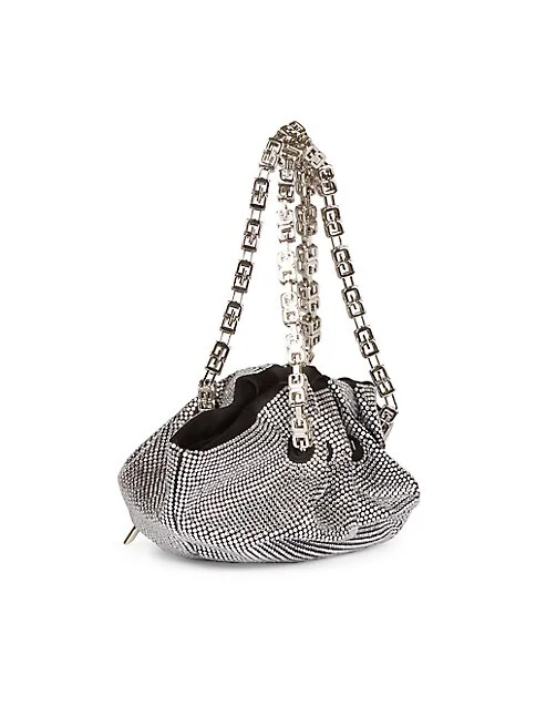 Givenchy Mini Kenny Crystal-Embellished Top Handle Bag 4 out of 5 Customer Rating