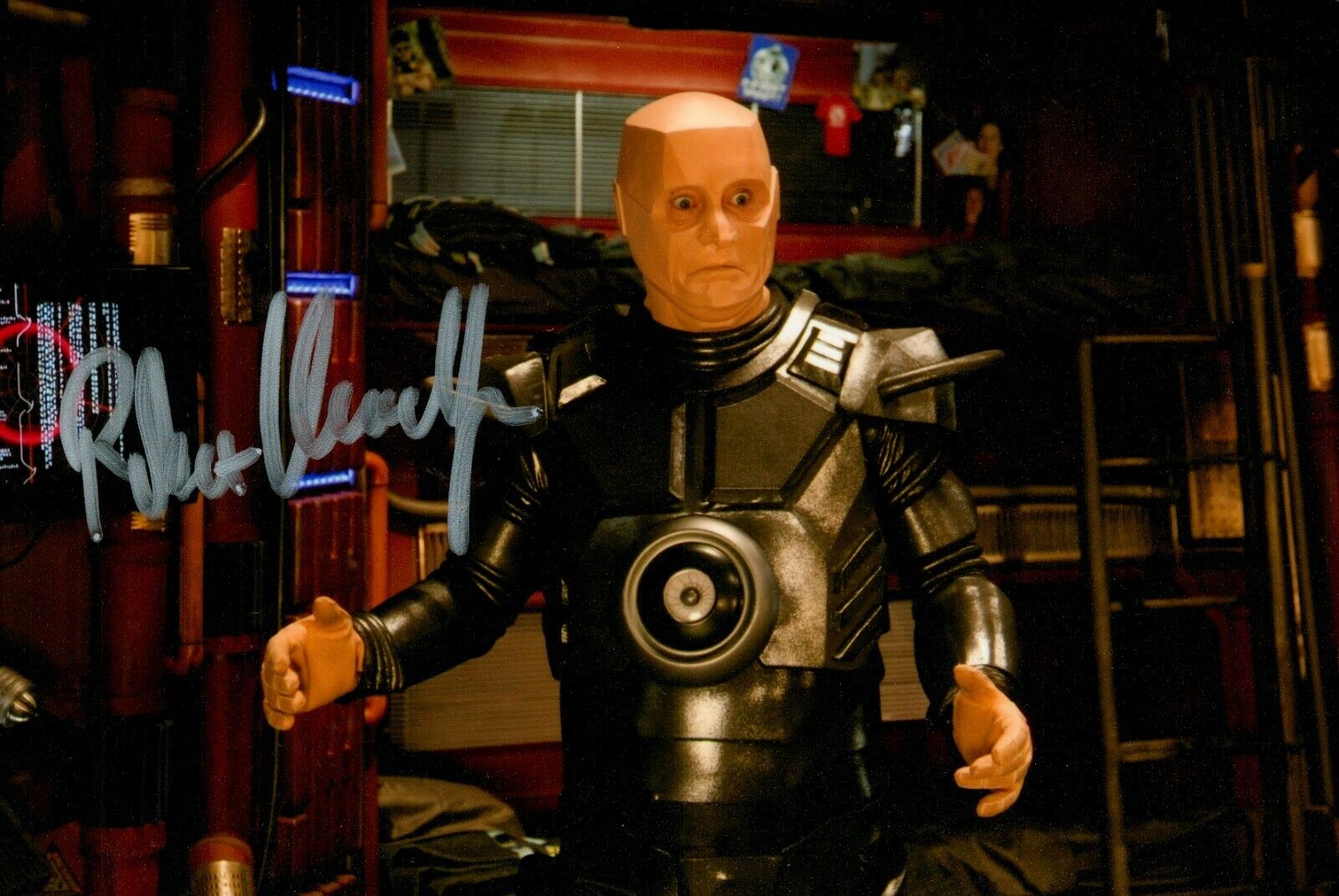 Robert Llewellyn Signed 6x4 Photo Poster painting Kryten Red Dwarf Autograph Memorabilia + COA