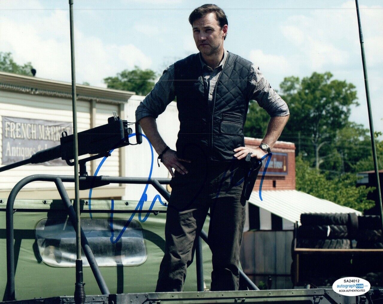 David Morrissey Signed Autograph 8x10 Photo Poster painting The Walking Dead Governor ACOA COA