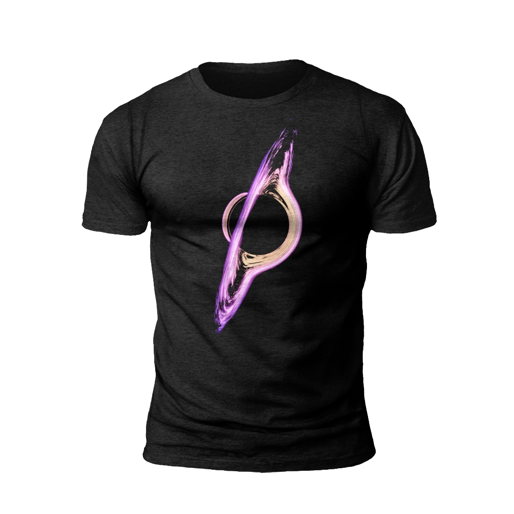 Galactic Harmony: The 'Nebula Treble Clef' T-Shirt