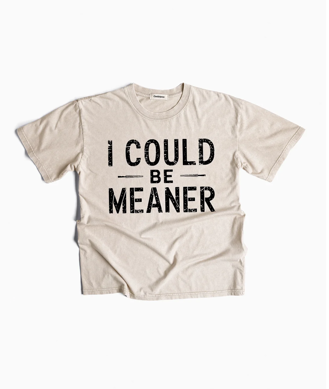 I Could Be Meaner Washed T-shirt