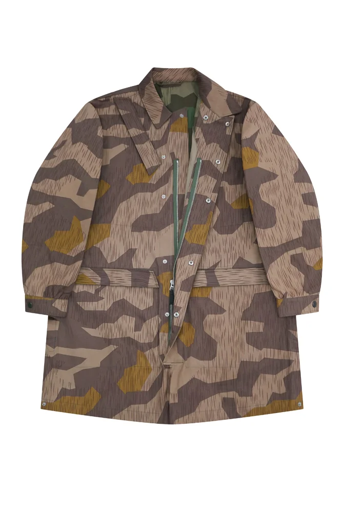  Luftwaffe German M1940 Splinter 41 Brown Variation Camo Fallschirmjäger Jump Smock German-Uniform