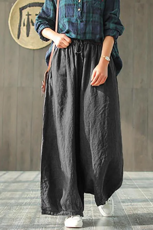 Limited Stock- Women Casual Spring Wide Leg Pants