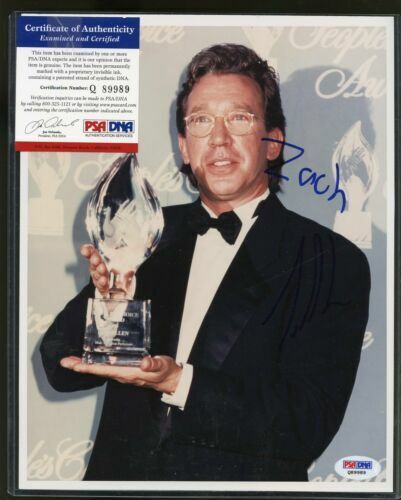 Tim Allen in Home Improvement signed 8x10 autographed Photo Poster painting PSA COA